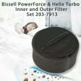 Bissell PowerForce & Helix Turbo Replacement Filter Set, Compatible
