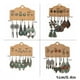 thumbnail image 5 of Pendientes Qarigey 12 Uds Vintage moda hojas grandes oreja larga alambre borlas gancho, 5 of 6