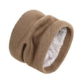 thumbnail image 4 of GeweYeeli Knitted Scarf Women Men Winter Warm Collar Neck Warmer Thicken Soft Wrap Light Tan, 4 of 9