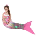 thumbnail image 1 of Manta Catalonia con forma de cola de sirena para niñas con forma de unicornio brillante, 1 of 7