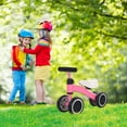 thumbnail image 3 of Balance Bike Baby 1-3-year-old Infant Balance Bike Boys Girls 12-36 Month Toddler Balance Bike 4 Wheels Toddler First Bike First, 3 of 5