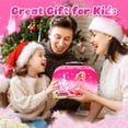 thumbnail image 3 of JoyStone Tea Party Set for Little Girls, 41PCS Pretend Play Tea Set with Carrying Case, Teapot, Tray, Cups, Saucers & Dessert Toys, Tea Time Kitchen Toys for Toddlers Ages 3-8, 3 of 9