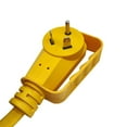 thumbnail image 2 of Parkworld 64606 RV 30A to (3) 15A Tri Outlet Household Adapter Cord 125V, Male with Swing-Handle TT-30P to (3) 5-15R Female with Lighted (50FT), 2 of 4