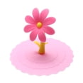 thumbnail image 4 of Tapa de taza Girasol A prueba de polvo Reutilizable Silicona Aislamiento Cubierta Rosa Hugtrwg  Para estrenar, 4 of 5