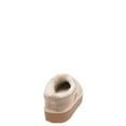 thumbnail image 4 of Joyspun Women's Ultra Short Faux Suede Platform Clog Slippers, 4 of 5