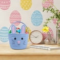 thumbnail image 5 of Personalized Easter Basket - Dienrx Easter Basket, Easter Bunny Baskets with Handle, Baby Gift Baskets, Egg Buckets Gifts Tote Bags Egg Hunt Basket for Kids, Boys, Girls, Toddler, Babies, Infant, 5 of 8