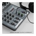 thumbnail image 4 of Mixer 48V Power USB Studio Sound Mixers Bluetooth DJ Console Mixing for Karaok, 4 of 10
