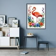 thumbnail image 7 of Diamond Art Kit for Adults, Flamingo Tropical Floral Illustration Diamond Painting for Adults Beginners, DIY Diamond Art Painting Kits, 5D Diamond Painting Crafts for Home Decor 12x16 Frameless, 7 of 7