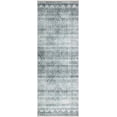 thumbnail image 3 of Bloom Rugs Caria Washable Non-Slip 10 ft Runner - Teal/Ivory Geometric Runner for Entryway, Hallway, Bathroom, and Kitchen - Exact Size: 2'5' x 10', 3 of 10