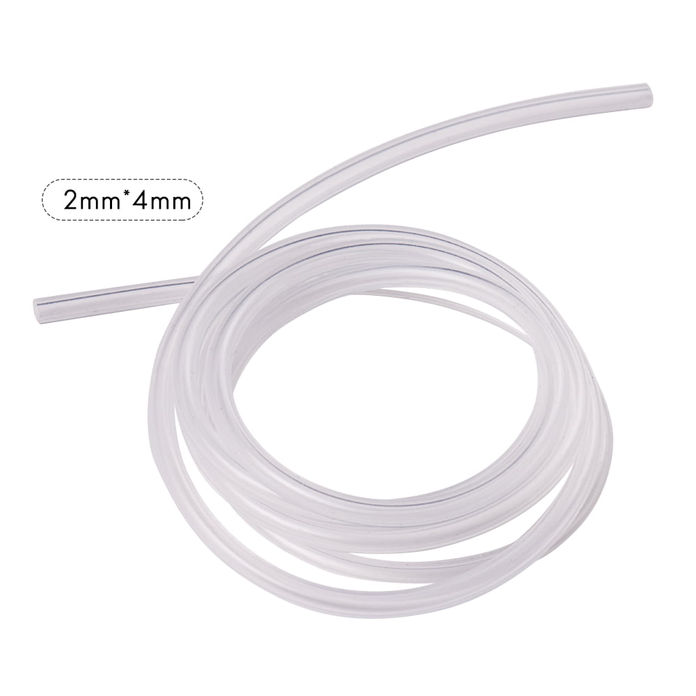 Inner 1/4" Food Grade Clear Hose Wine Beer Water Line Flexible silicon Tubing 