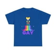 thumbnail image 4 of It's OK to Be Gay Gender Equality LGBT Pride Day Gay Rainbow Plus Size Shirts for Women, 4 of 8