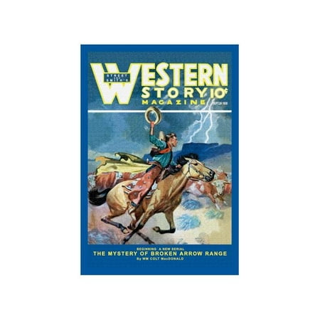 - Western Story Magazine: Broken Arrow Range Print (Unframed Paper Print 20x30)