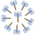 thumbnail image 1 of WORGEOUS Patas antideslizantes para muebles, patas de silla antideslizantes, patas de goma para muebles con tornillos, 20 Uds., 1 of 7
