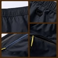 thumbnail image 7 of Kvture Mens Running Shorts with Zipper Pockets Elastic Waist Athletic Workout Short Pants Breathable Gym Clothes Summer Dark Blue XXL, 7 of 7