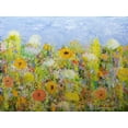 thumbnail image 2 of Friedlander, Allan 14x12 Gold Ornate Wood Framed with Double Matting Museum Art Print Titled - Dandelion Dust, 2 of 4