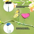thumbnail image 5 of EEEkit 50pcs Garden Butterfly Stakes, 9.8" Waterproof Butterfly Decorations for Outdoor Yard, Patio, Planter, Indoor, 5 of 12