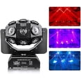 thumbnail image 3 of 210W 18 Heads Stage Light DJ LED Light Moving Head Light for Party Bar Wedding Supports DMX512 Voice Control, 8.46 * 7.40 * 13.77in AC 110V$$Music, 3 of 7