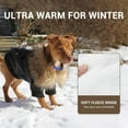 thumbnail image 3 of UOSIA Dog Leather Jacket for Small Dogs, Warm Fleece Lined Coat for Puppy Cat, 3 of 5