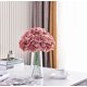 thumbnail image 2 of Paquete de 10 flores de hortensia rubor cabeza de flores de hortensia de seda artificial con tallos para la decoración del hogar del banquete de boda Ofspeizc CZJJ-HQ12-7, 2 of 5