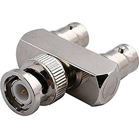 BNC Adapter BNC Male to 2 BNC Female 3 Way Y Grains High Quality Ships From USA
