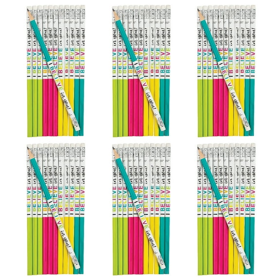 Fun Express Bulk 144 Pieces I Believe in You Pencils