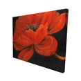 thumbnail image 1 of Fleur de Pétale Rouge - Toile 16"x20 Pouces - Impression à la Demande, 1 of 1