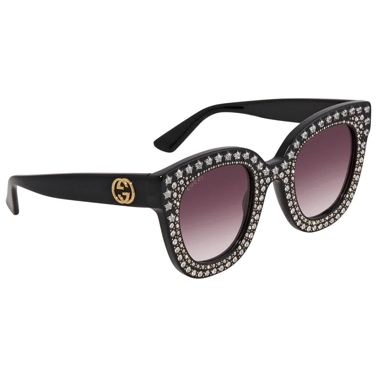 pink rhinestone gucci sunglasses
