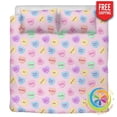 thumbnail image 1 of Sweet Tart Hearts Bedding Set, 1 of 9