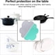 thumbnail image 2 of ERQVHQV 2 manteles individuales con forma de nube, manteles individuales de silicona con forma de nube, manteles individuales de silicona antideslizantes para niños, hogar, vajilla al aire libre, jardín de infantes, gris, verde oso de fresa Electrónica, 2 of 5