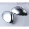 thumbnail image 2 of no blind spot holes-Matte Chrome Wing Mirror Caps For VW Golf 8 VIII MK8 GTI GTD GTE R Side Mirror Covers Silver 2020 2021 2022 Satin, 2 of 7