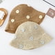 thumbnail image 3 of Sombreros de moda para mujer, bonitos sombreros plegables con flores para el sol, sombreros de pescador para playa, sombreros de poliéster para mujer., 3 of 3