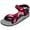 Red, variant on OutPro Women's Hiking Sandals Open Toe Walking Sandals Fashion Beach Shoes for Female Athletic Shoes Summer Outdoor Arch Support