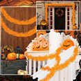 thumbnail image 4 of Vorkoi 88.5 ft 6 Rolls Halloween Tinsel Garland Decor Glitter Metallic Twist Garland Wedding Summer Luau Birthday Party Indoor Outdoor Hanging Home Decor, 4 of 6