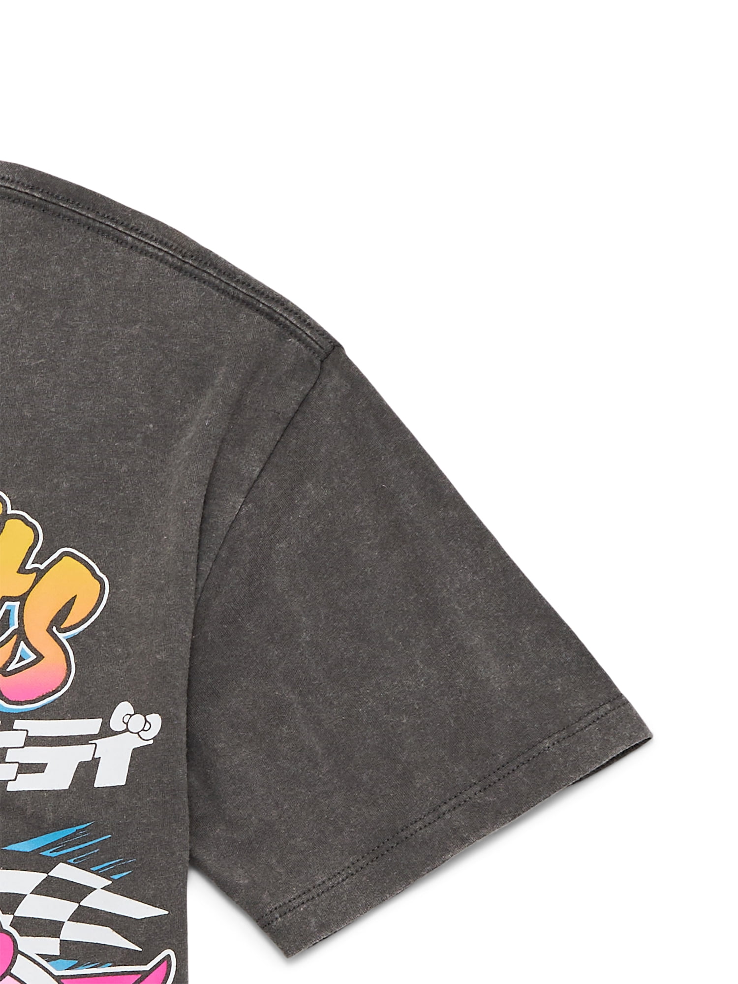 Hello Kitty, Boys' Mineral Wash Graphic T-Shirt, Tokyo Speed, Sizes 4-18