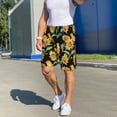 thumbnail image 7 of Kdxio Sunflowers And Bird Print Mens Sleep Shorts Bottoms Soft Comfy Pajama Wear Pants with Drawstring Pockets, 7 of 7