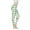 White and Green-Lucky Leaf, variant on DISNIMOSt. Patrick's Day Yoga Leggings for Women, Lucky Leaf Printed Workout Yoga Pants High Waist Workout Leggings for Yoga Gym, White and Green, XS