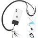thumbnail image 3 of Correa para el cuello del teléfono QUANZHOUTIANDI Universal para teléfono celular con llavero y parche, 3 of 5