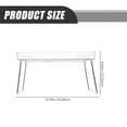 thumbnail image 2 of HLONK Folding Desktop Shelf Risers Rack Kitchen Cabinets Transparent, 2 of 8