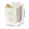 thumbnail image 2 of Rubbish Bags Small Kitchen Foldable Can Wall Mounted for Cabinet Bedroom Camping RV Countertop Lightweight PP Material Compact Space-Saving Garbage Solution for Home and Travel, 2 of 6