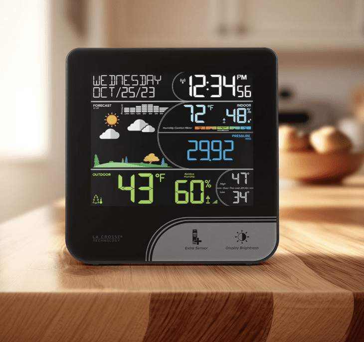 LA CROSSE TECHNOLOGY S73071 Wireless Color Weather Station