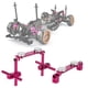 thumbnail image 5 of Kit de montaje de carcasa de cuerpo invisible sigiloso magnético de aluminio para coche de carreras HSP 1/10 RC (rosa), 5 of 8