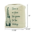 thumbnail image 3 of Parisloft Christmas Weighted Fabric Door Stop with handle - There Is No Place Like Gnome for the Holiday, Christmas Decor, 3 of 7