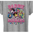 thumbnail image 3 of Barbie - Barbie And The Rockers - Women'S Short Sleeve Graphic T-Shirt, 3 of 5