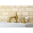 thumbnail image 4 of Kingston Brass  Vintage Porcelain Lever Widespread Bathroom Faucet Polished chrome Chrome Finish, 4 of 4