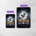 thumbnail image 5 of Happy Halloween Rat Terrier Witch Pumpkins Bats Vertical Metal Aluminum Sign Ratty Dog Lover Wall Art Home Decor - 13012, 5 of 5