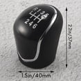 thumbnail image 5 of 6 Speed Manual Stick Gear Shift Knob For Hyundai Ix35 2012-2016 Car Lever Shifter Head Handball Gea, 5 of 5