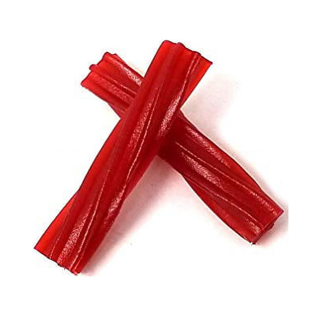 Twizzlers Twist Strawberry Flavored Licorice Candy, Bulk Pack 2 Pounds (About 100 Count)