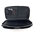 thumbnail image 5 of Michael Kors Jet Set Medium Zip Around Phone Holder Wallet Wristlet Black Mk, 5 of 5