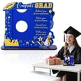 thumbnail image 1 of Graduation Diploma Frame,Shadow Box Class Of 2026 - Graduation Certificate Frame,For School Degree Certificate License Award Document Commencement(Blue), 1 of 6
