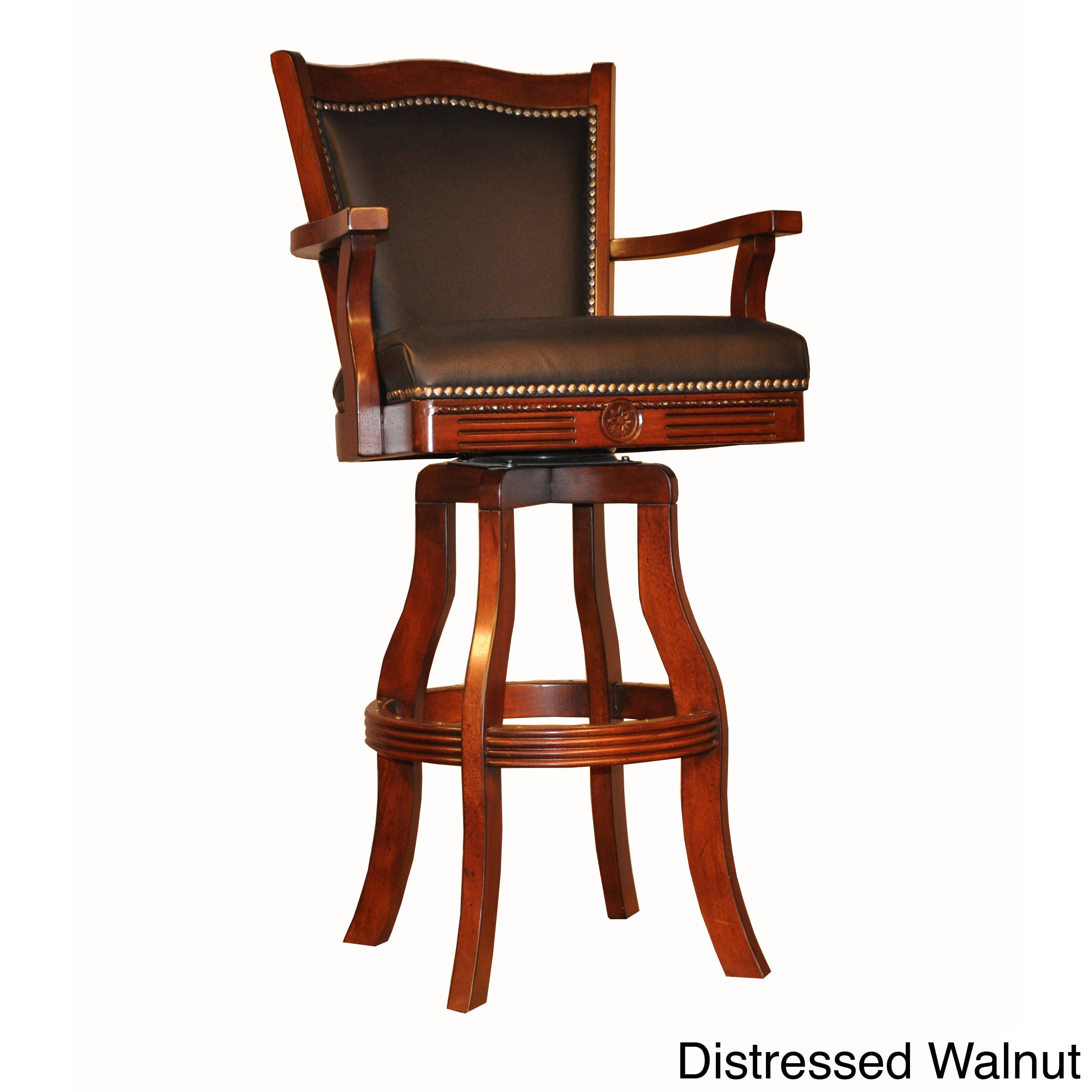 east coast innovators whitaker furniture classic leather bar stool